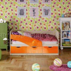 Кровать Бабочки (Оранжевый металлик) 1800 в Серове - serov.mebel24.online | фото