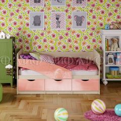 Кровать Бабочки (Розовый металлик) 1800 в Серове - serov.mebel24.online | фото 1