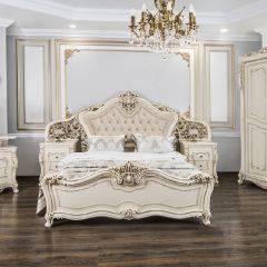 Кровать 1600 Джоконда (крем) в Серове - serov.mebel24.online | фото 6