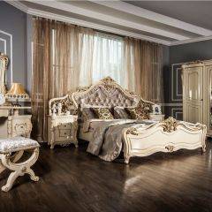 Кровать 1600 Джоконда (крем) в Серове - serov.mebel24.online | фото 7