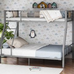 Кровать двухъярусная "Гранада-1 140" Серый в Серове - serov.mebel24.online | фото