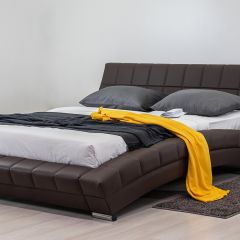 Кровать двойная Оливия 160 + ортопед. основание в Серове - serov.mebel24.online | фото
