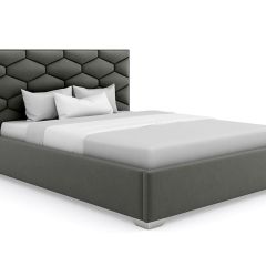 Кровать Коралл интерьерная +основание (80х200) в Серове - serov.mebel24.online | фото 9