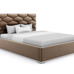 Кровать Коралл интерьерная +основание (80х200) в Серове - serov.mebel24.online | фото 11