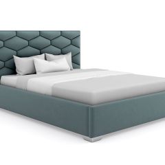 Кровать Коралл интерьерная +основание (80х200) в Серове - serov.mebel24.online | фото 14