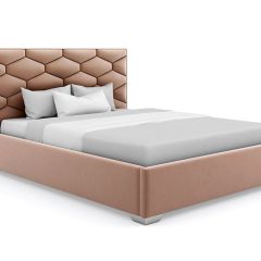 Кровать Коралл интерьерная +основание (80х200) в Серове - serov.mebel24.online | фото