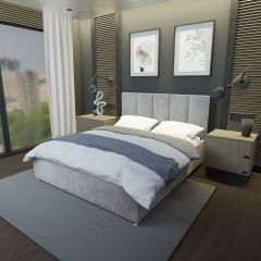 Кровать Мерида с ортопедической решеткой (1400) в Серове - serov.mebel24.online | фото