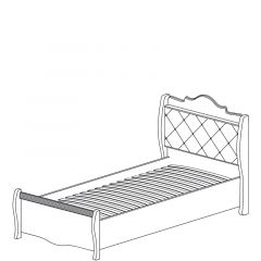 Кровать одинарная 900 №565 "Алиса" в Серове - serov.mebel24.online | фото 2