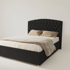 Кровать Берлин без основания 2000 (экокожа кольт ч) в Серове - serov.mebel24.online | фото