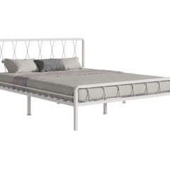 Кровать "Клэр" КМД18  Белая (1200*2000) (ножки-белые) в Серове - serov.mebel24.online | фото 2
