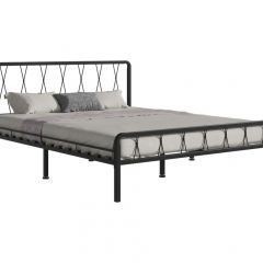 Кровать "Клэр" КМД18 Черная (1200*2000) (ножки-черные) в Серове - serov.mebel24.online | фото 2