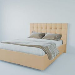 Кровать Венеция без основания 1200 (экокожа бежевая) в Серове - serov.mebel24.online | фото