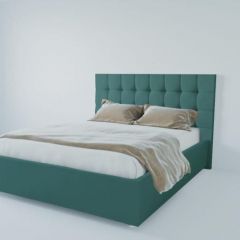 Кровать Венеция без основания 1200 (велюр бирюзовый) в Серове - serov.mebel24.online | фото