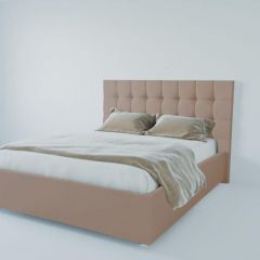 Кровать Венеция без основания 2000 (велюр серый) в Серове - serov.mebel24.online | фото