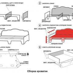 Кровать Фея 1600 с двумя ящиками в Серове - serov.mebel24.online | фото 21