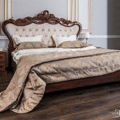 Кровать с мягким изголовьем Афина 1600 (караваджо) в Серове - serov.mebel24.online | фото