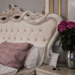 Кровать с мягким изголовьем Афина 1800 (крем корень) в Серове - serov.mebel24.online | фото 2