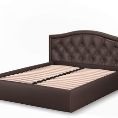 Кровать Стелла 1200 + Основание (Лесмо brown) коричневый в Серове - serov.mebel24.online | фото 3