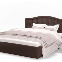 Кровать Стелла 1200 + Основание (Лесмо brown) коричневый в Серове - serov.mebel24.online | фото