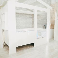 Кровать Теремок (800*1600) Без ящика/ступеньки в Серове - serov.mebel24.online | фото 9