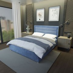 Кровать Тиана Решетка+ПМ (1600) *БЕЗ ДНА в Серове - serov.mebel24.online | фото