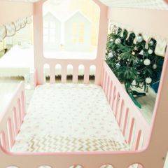 Кровать-домик без ящика 800*1600 (Розовый) в Серове - serov.mebel24.online | фото 3