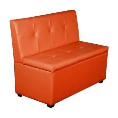 Кухонный диван Уют-1 (1000) Оранжевый в Серове - serov.mebel24.online | фото 1