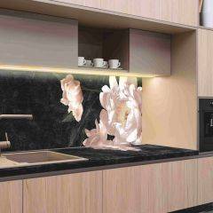 Кухонный фартук со столешницей (А-05) в едином стиле (3050 мм) в Серове - serov.mebel24.online | фото 1
