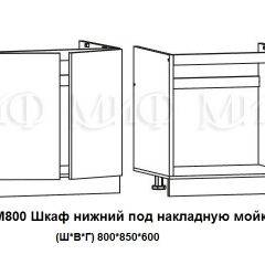 ЛИЗА-2 Кухонный гарнитур 1,6 Белый глянец холодный в Серове - serov.mebel24.online | фото 6