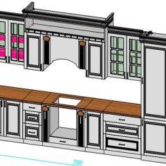 Кухонный гарнитур Верона 3.9 (крем) композиция №2 в Серове - serov.mebel24.online | фото 6