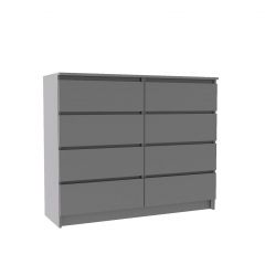 МОРИ МК 1200.8 Комод (графит) в Серове - serov.mebel24.online | фото 2