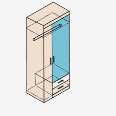 НИКА Н10з Шкаф для одежды в Серове - serov.mebel24.online | фото 4