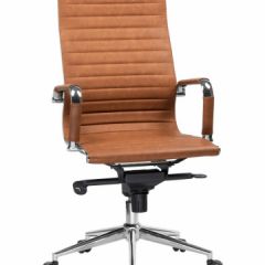 Офисное кресло для руководителей DOBRIN CLARK LMR-101F светло-коричневый №321 в Серове - serov.mebel24.online | фото