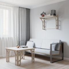 Полка Конструктор Арт.П830-1 в Серове - serov.mebel24.online | фото 4