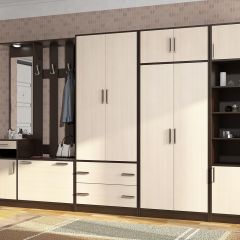 Прихожая ДИАНА-4 сек №14 (Венге/Дуб молочный) в Серове - serov.mebel24.online | фото 2
