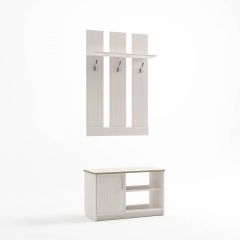 Прихожая Дуэт (Бодега белая) в Серове - serov.mebel24.online | фото