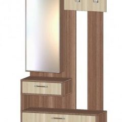 ИНФИНИТИ Прихожая Секция с зеркалом (ясень шимо комб.) в Серове - serov.mebel24.online | фото