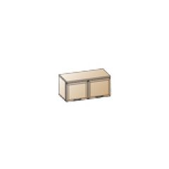 Прихожая Карина композиция 3 (Ясень Асахи) в Серове - serov.mebel24.online | фото 3