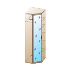Прихожая Карина композиция 3 (Ясень Асахи) в Серове - serov.mebel24.online | фото 6