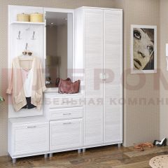 Прихожая Мелисса композиция 11 (Снежный Ясень) в Серове - serov.mebel24.online | фото