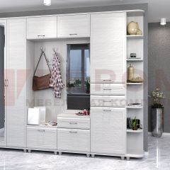 Прихожая Мелисса композиция 5 (Снежный Ясень) в Серове - serov.mebel24.online | фото