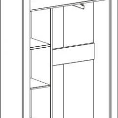 Прихожая Соренто (Дуб бонифаций) в Серове - serov.mebel24.online | фото 8
