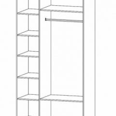 ГАММА Шкаф 3-х створчатый в Серове - serov.mebel24.online | фото 2