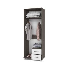 ЕВА Шкаф 2-х дверный Е24 в Серове - serov.mebel24.online | фото 2