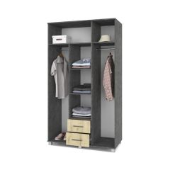 ЕВА Шкаф 3-х дверный Е34 в Серове - serov.mebel24.online | фото 8