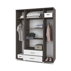 ЕВА Шкаф 4-х дверный Е43 в Серове - serov.mebel24.online | фото 2