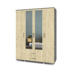 ЕВА Шкаф 4-х дверный Е43 в Серове - serov.mebel24.online | фото 7