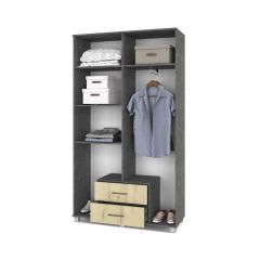 КАРИНА Шкаф 4-х дверный К43 в Серове - serov.mebel24.online | фото 8