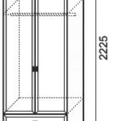 Шкаф для одежды с ящиками Венеция 17 в Серове - serov.mebel24.online | фото 3