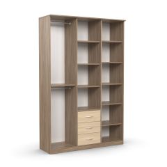 Шкаф комбинированный Дуэт Люкс с зеркалом в Серове - serov.mebel24.online | фото 9